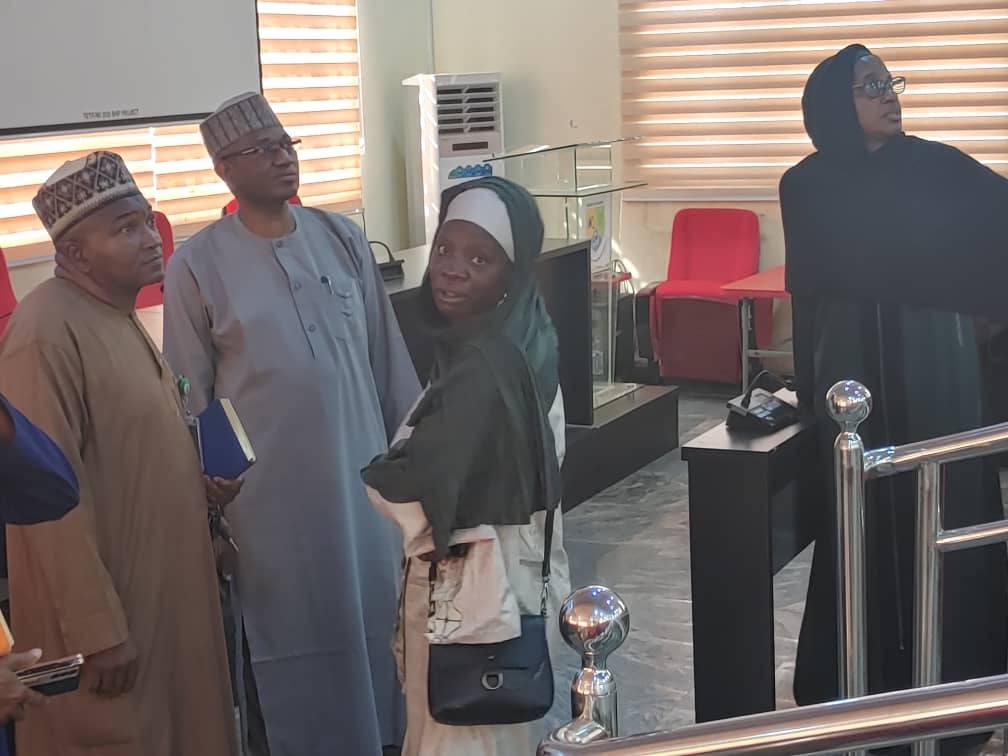 Arc. Shehu Ahmed Tukur, FNIA (Sarkin Fadan Keffi) Pays Courtesy Visit to the Vice Chancellor of Nasarawa State University, Keffi